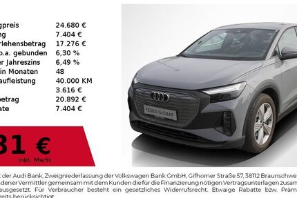 Audi Q4 e-tron 38.700 km 24.680 &euro; Nürnberg 90411