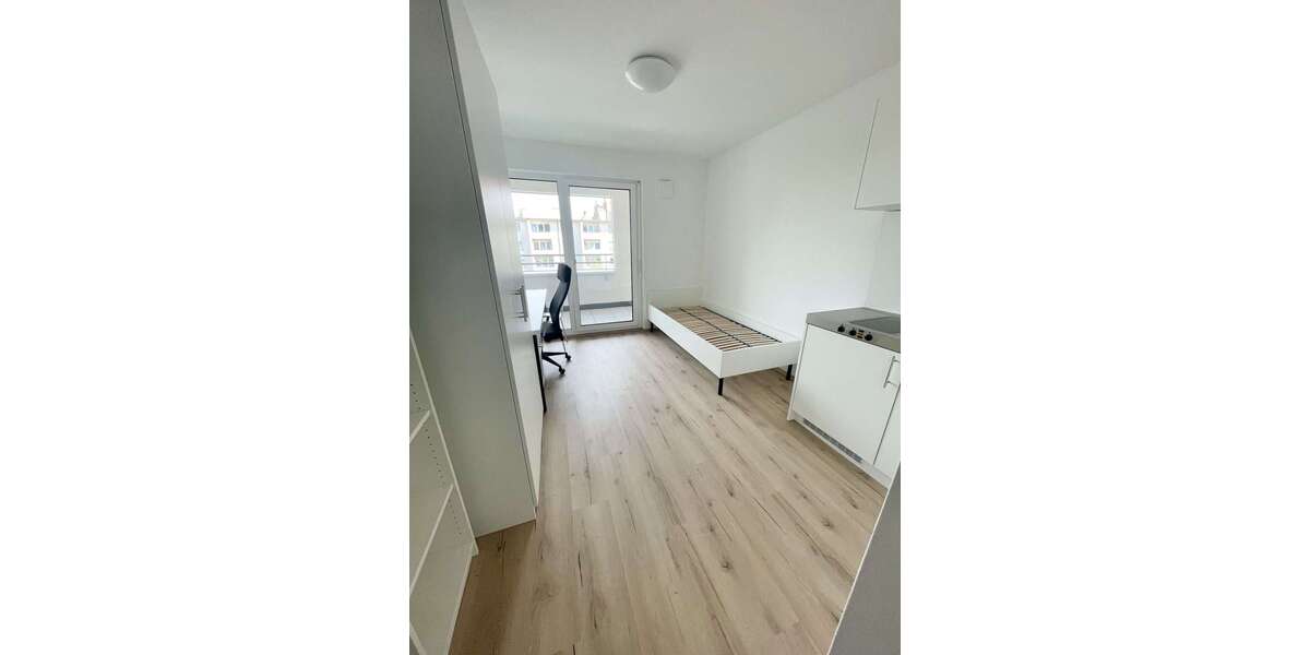 Etagenwohnung Nürnberg Kleinweidenmühle - 1 Zimmer, 20 m&sup2;, 480&euro; | Angebot:25425765
