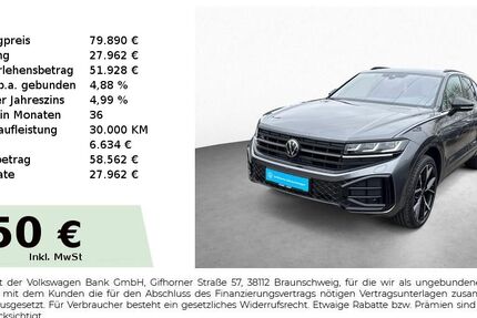 VW Touareg 17.999 km 78.880 &euro; Roth 91154