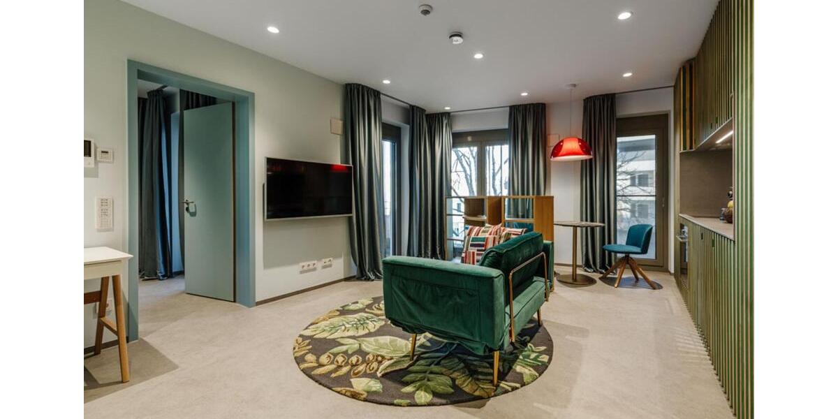 !!!Aktion bis 15.02.2026!!!Exklusive möblierte Suite im Brucklyn Quartier, Erlangen-Bruck 2 zimmer