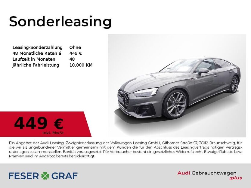 Audi A5 12.200 km 40.880 € Erlangen 91058