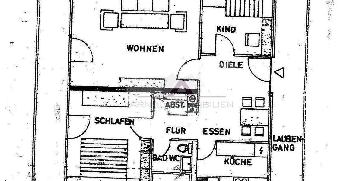 Etagenwohnung Erlangen / Bruck Bruck - 3 Zimmer, 73 m&sup2;, 980&euro; | Angebot:25676047