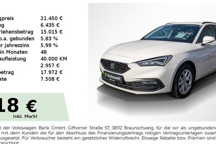Seat Leon 57.350 km 20.640 &euro; Nürnberg 90431