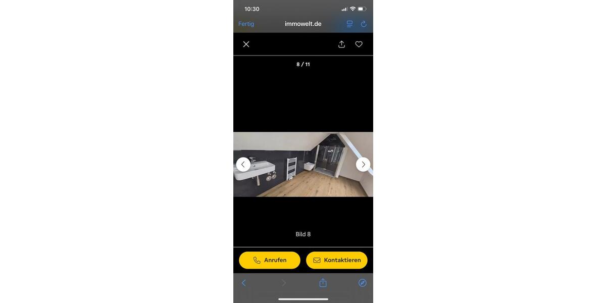 Dachgeschoßwohnung Nürnberg Herrnhütte - 2 Zimmer, 35 m&sup2;, 600&euro; | Angebot:25217477
