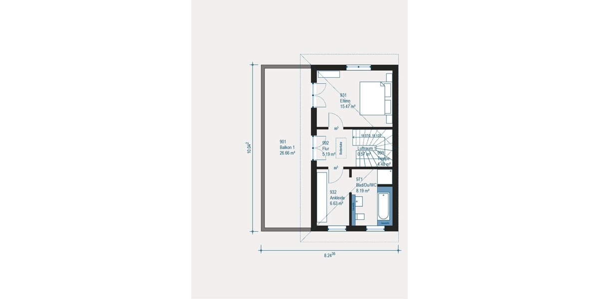 Individuell geplante, schlüsselfertige Doppelhaushälfte in begehrter, ruhiger Lage im Osten von Nürnberg mit allkauf Komfortpaket - Doppelhaushälfte Nürnberg Mögeldorf | Angebot:27479269