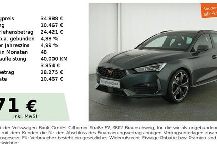 Cupra Leon 51.850 km 34.888 &euro; Nürnberg 90441