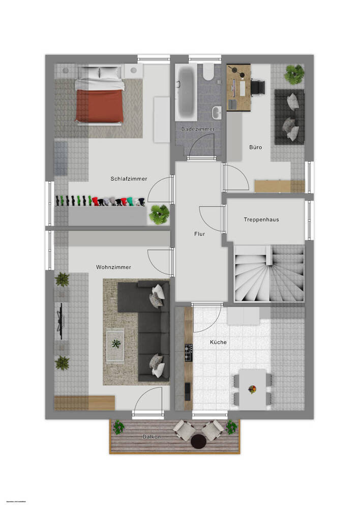 Hier lohnt sich ein zweiter Blick! Ein- oder Zweifamilienhaus mit Doppelgarage in Unterferrieden