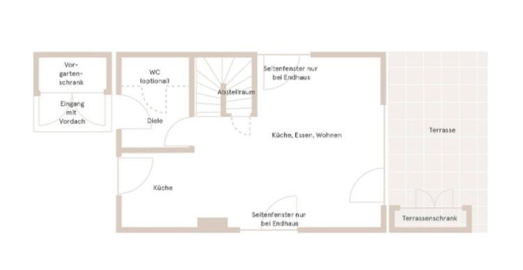 Neubau-Reihenmittelhaus in Bammersdorf KFW 40 zimmer