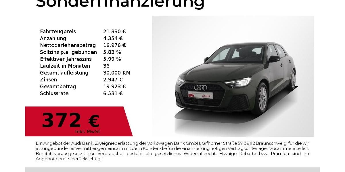 Audi A1 9.999 km 21.330 &euro; Nürnberg 90441