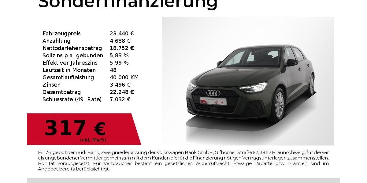 Audi A1 9.999 km 22.880 &euro; Nürnberg 90441