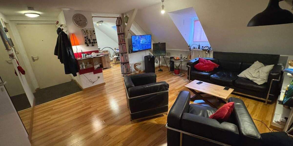 ***kl. gemütliche 2-Zimmer DG- Wohnung in der Altstadt von Nürnberg 2 zimmer