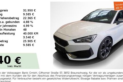 Cupra Leon 21.950 km 31.950 &euro; Nürnberg 90441