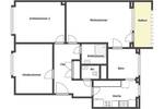 Etagenwohnung Erlangen Sieglitzhof - 3 Zimmer, 81 m&sup2;, 249.500&euro; | Angebot:26834351