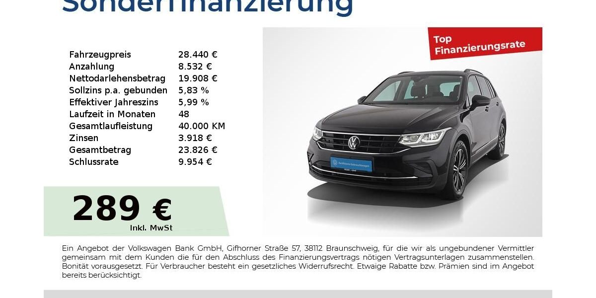 VW Tiguan 81.923 km 28.440 &euro; Nürnberg 90441