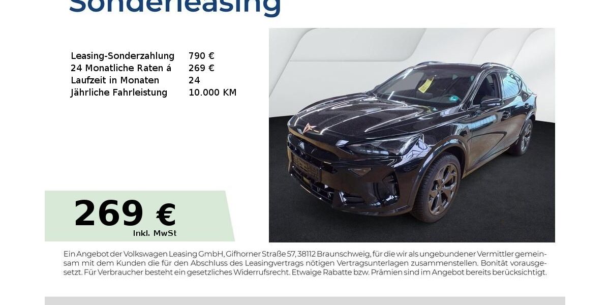 Cupra Formentor 27.450 km 34.650 &euro; Lauf an der Pegnitz 91207