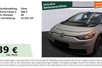 VW ID.3 8.060 km 29.950 € Nürnberg 90411