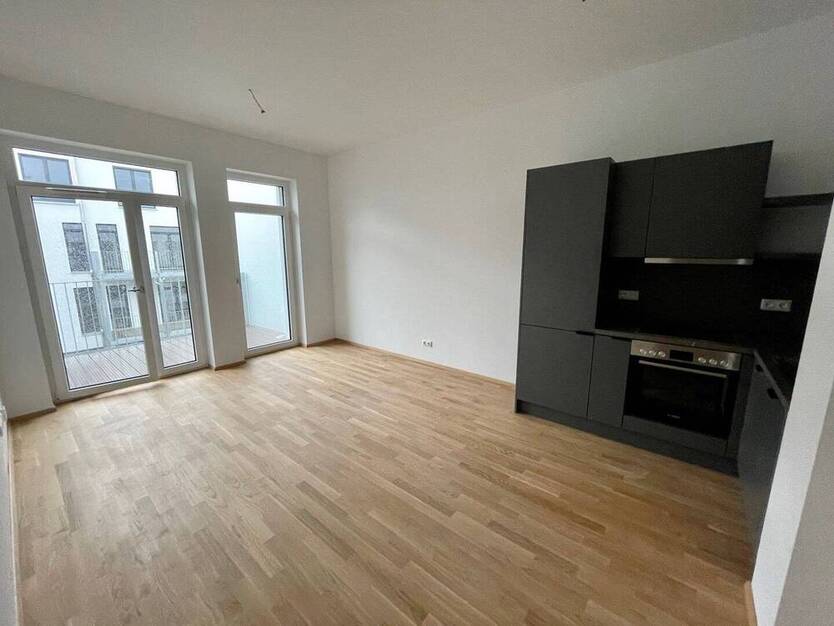 Moderne 2-Zimmer-Wohnung mit EBK und Balkon!