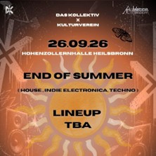 End of Summer 26.09.2026 Hohenzollernhalle Heilsbronn