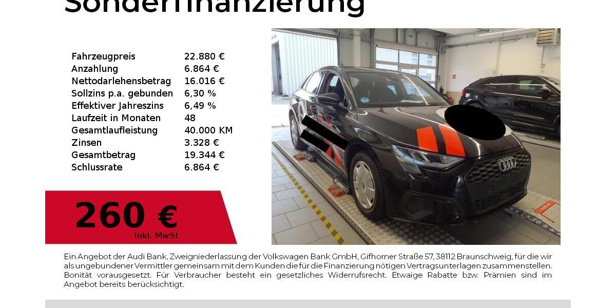 Audi A3 57.700 km 22.880 &euro; Nürnberg 90411