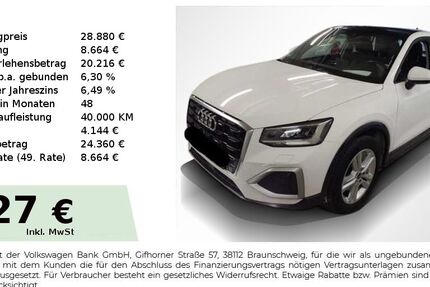 Audi Q2 83.700 km 28.880 € Höchstadt an der Aisch 91315