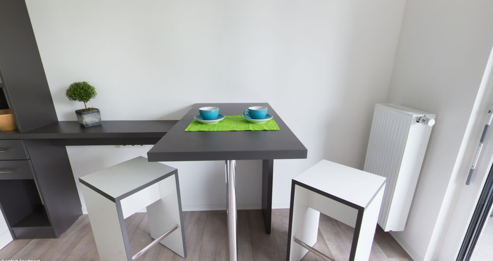 Möbliertes 1-Zimmer-Apartment mit Internet – 2 Min. zum Hbf Nürnb 1 zimmer