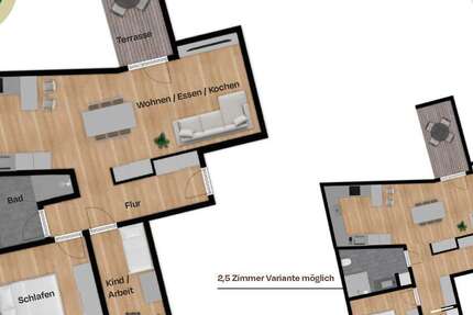 Wohnung Nürnberg Kleinweidenmühle - 3 Zimmer, 76 m&sup2;, 517.711&euro; | Angebot:26345336