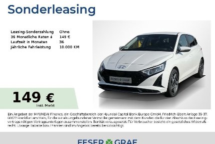 Hyundai i20 2.000 km 19.450 &euro; Fürth 90763