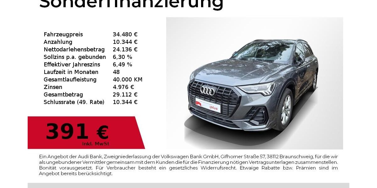 Audi Q3 24.600 km 34.480 &euro; Nürnberg 90411
