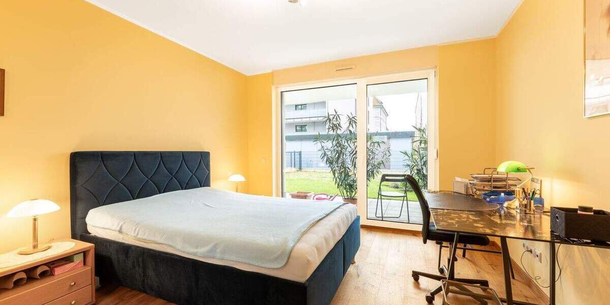 Barrierefreie 2-Zimmer-Wohnung mit Terrasse, Garten & TG-SP in zentraler Lage von Fürth 2 zimmer