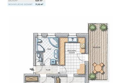 Wohnung Röthenbach an der Pegnitz - 2 Zimmer, 71 m&sup2;, 796&euro; | Angebot:27602011