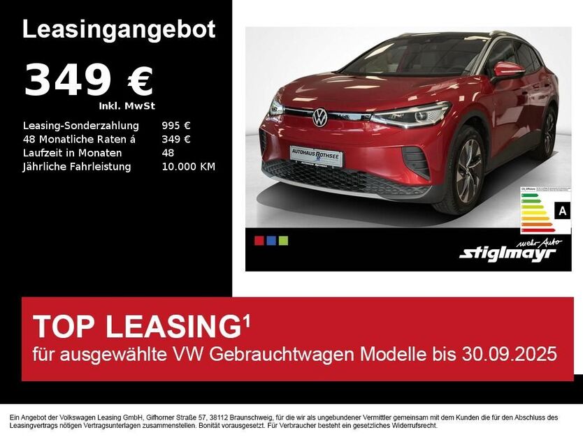 VW ID.4 7.982 km 38.790 € Hilpoltstein 91161