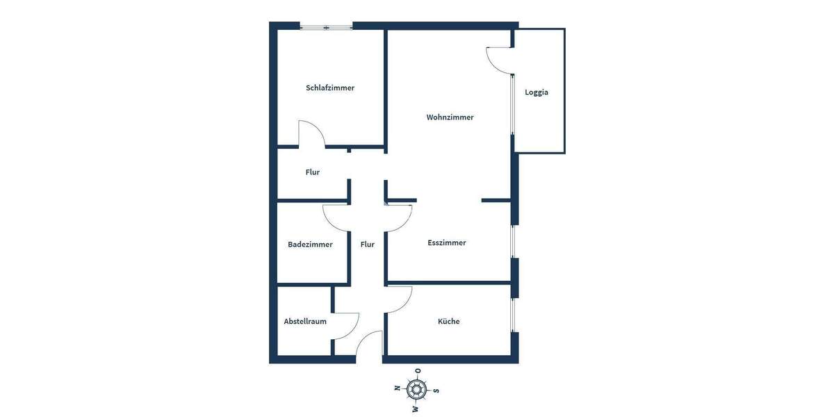 Etagenwohnung Erlangen Sieglitzhof - 3 Zimmer, 83 m&sup2;, 319.000&euro; | Angebot:25741085