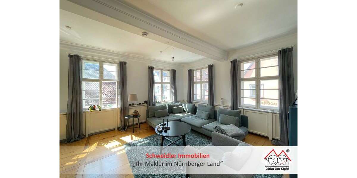 Etagenwohnung Erlangen Buckenhofer Siedlung - 6 Zimmer, 160 m&sup2;, 1.890&euro; | Angebot:26336015