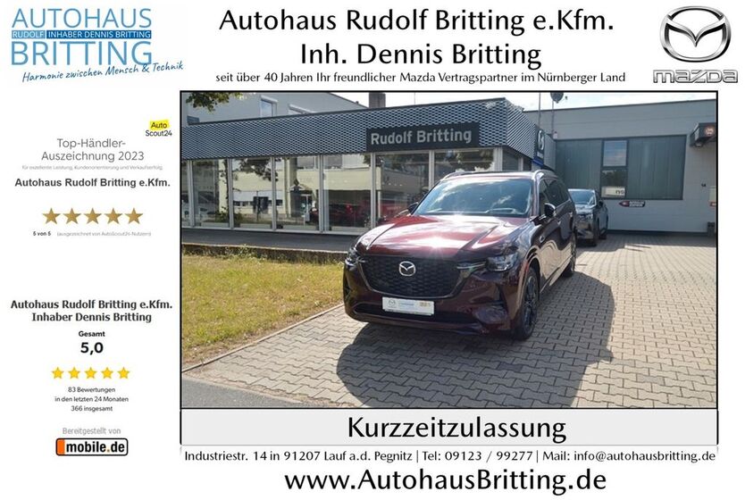 Mazda CX-80 2.000 km 59.990 € Lauf 91207