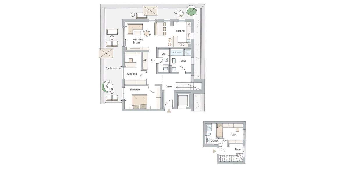 Etagenwohnung Nürnberg Spitalhof - 3 Zimmer, 903.076&euro; | Angebot:26453284