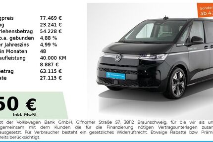 VW T7 Multivan 1.250 km 72.590 &euro; Nürnberg 90441