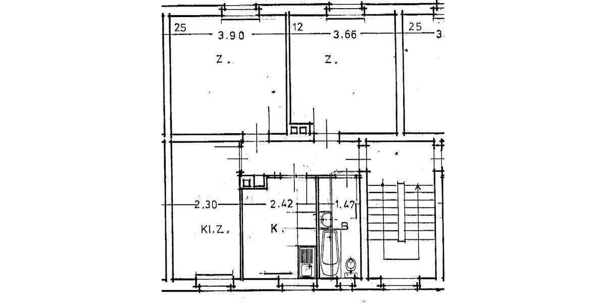 Etagenwohnung Nürnberg Langwasser - 1 Zimmer, 60 m&sup2;, 700&euro; | Angebot:26222530