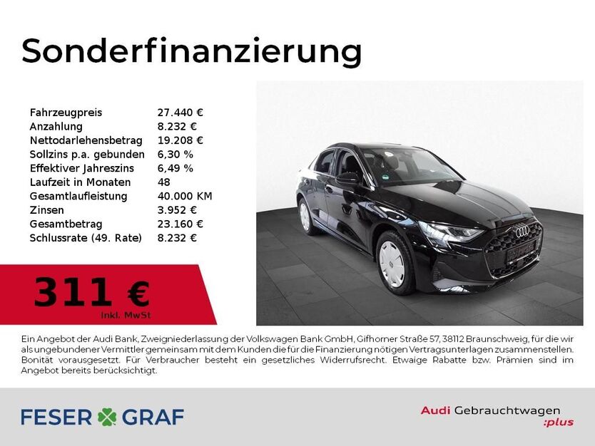 Audi A3 21.900 km 27.440 € Nürnberg 90411