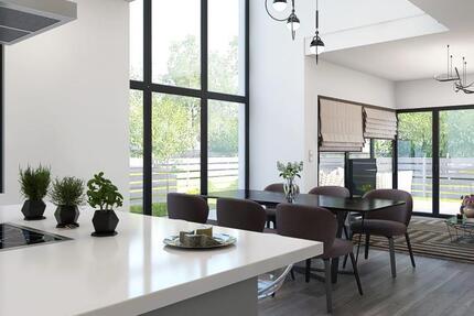 Die erste Frühlingssonne im eigenen Garten genießen. 5 zimmer