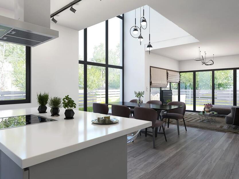 Die erste Frühlingssonne im eigenen Garten genießen. 5 zimmer