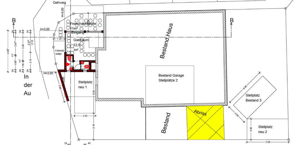 Moderne Gastronomie Ladenfläche zimmer