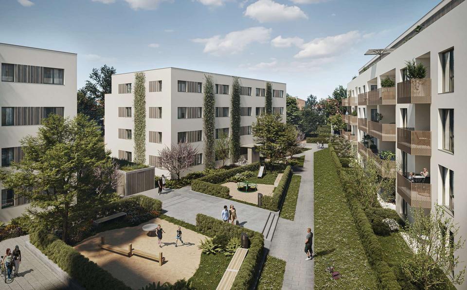 HEGERICH: Erstbezug - Ihr neues Zuhause in Nürnberg-Höfen – Modern, nachhaltig, bezugsfertig 3 zimmer