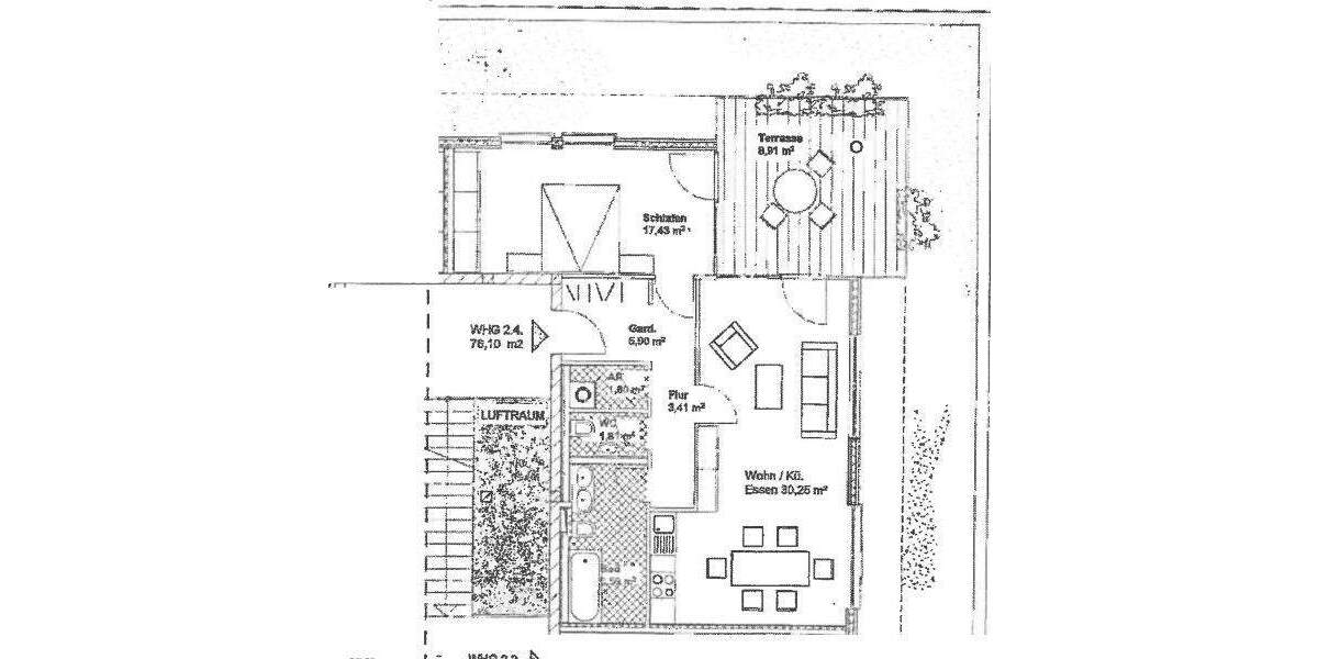 Etagenwohnung Nürnberg Langwasser - 830&euro; | Angebot:25668251