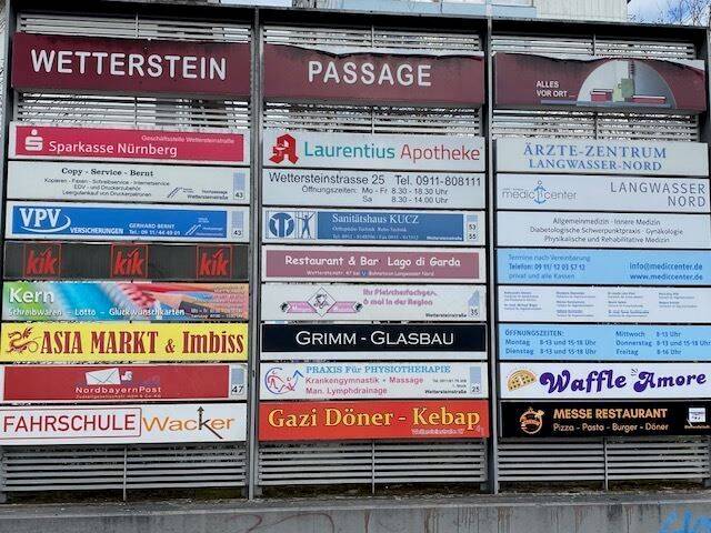 Gewerbeobjekt Nürnberg Langwasser - 1.200&euro; | Angebot:25726314