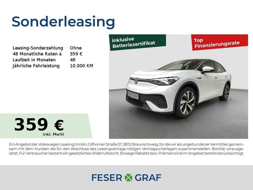 VW ID.5 16.906 km 32.370 € Fürth 90763