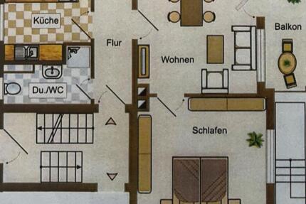 Provisionsfrei! 2-Zimmer-Wohnung, 45qm, Hohe Marter 2 zimmer