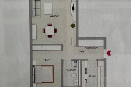 Wohnung Nürnberg Gaismannshof - 2 Zimmer, 65 m&sup2;, 800&euro; | Angebot:27612548