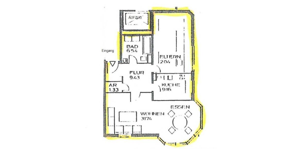 Große 2-Zi. Stadtwohnung Nürnberg - Wöhrd Wohnung mieten 2 zimmer
