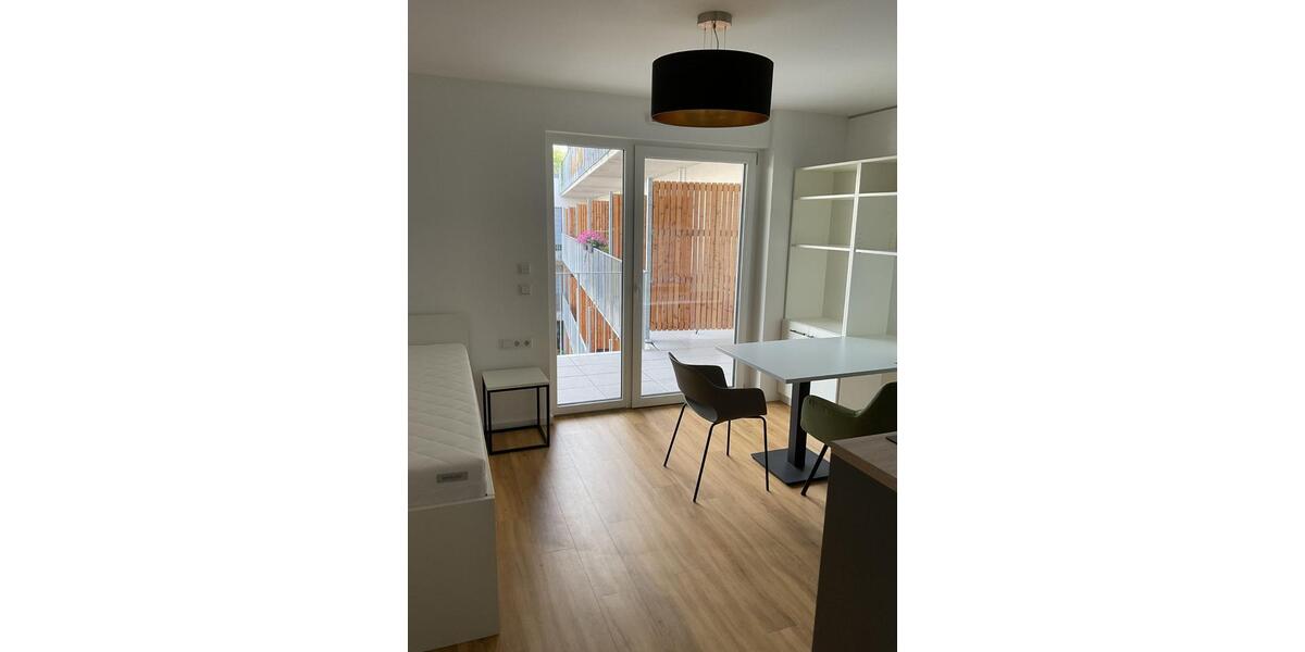 Möbliertes Neubau Single-Apartment inkl. Balkon + W-LAN 1 zimmer