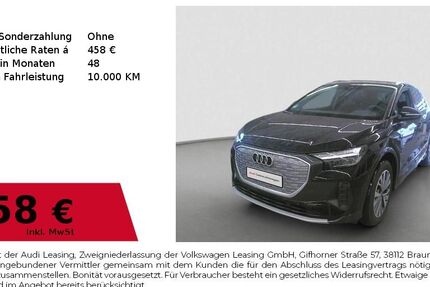 Audi Q4 e-tron 13.422 km 48.310 € Nürnberg 90411